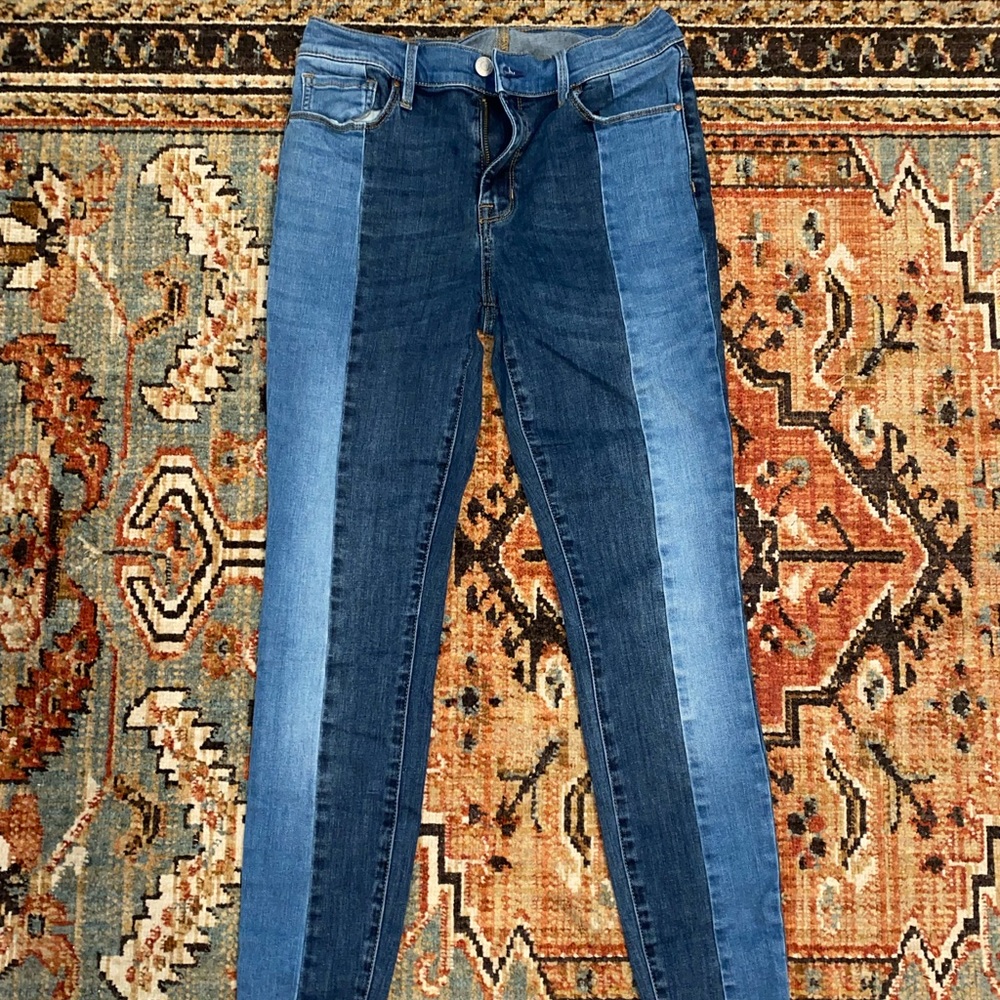 PACSUN Two Tone Jeans